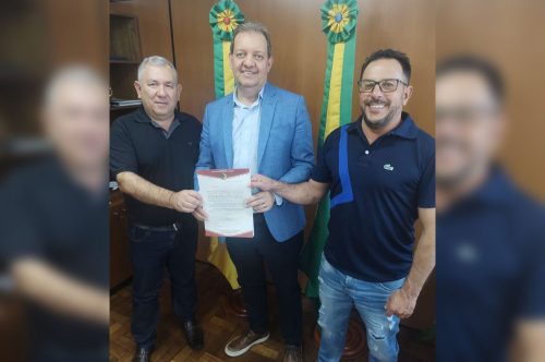 Vereador Juarez da Rosa Moraes participou de reunião com o Deputado Edivilson Brum