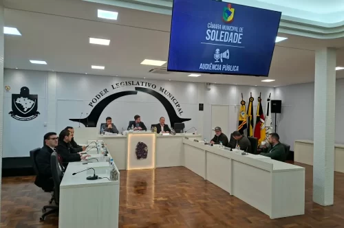 Câmara de Soledade realiza audiência pública sobre a LDO 2027